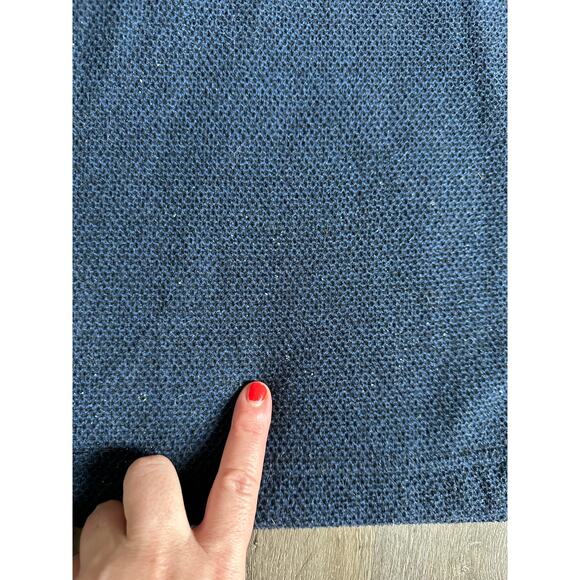 ORVIS Men's 1/4 Zip Fleece Lined Pullover Size XL In Blue - Picture 3 of 9